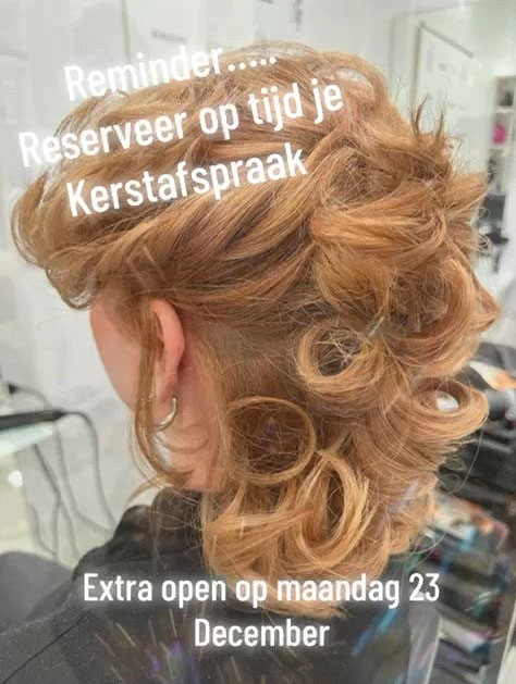 Reserveer op tijd je kerstafspraak